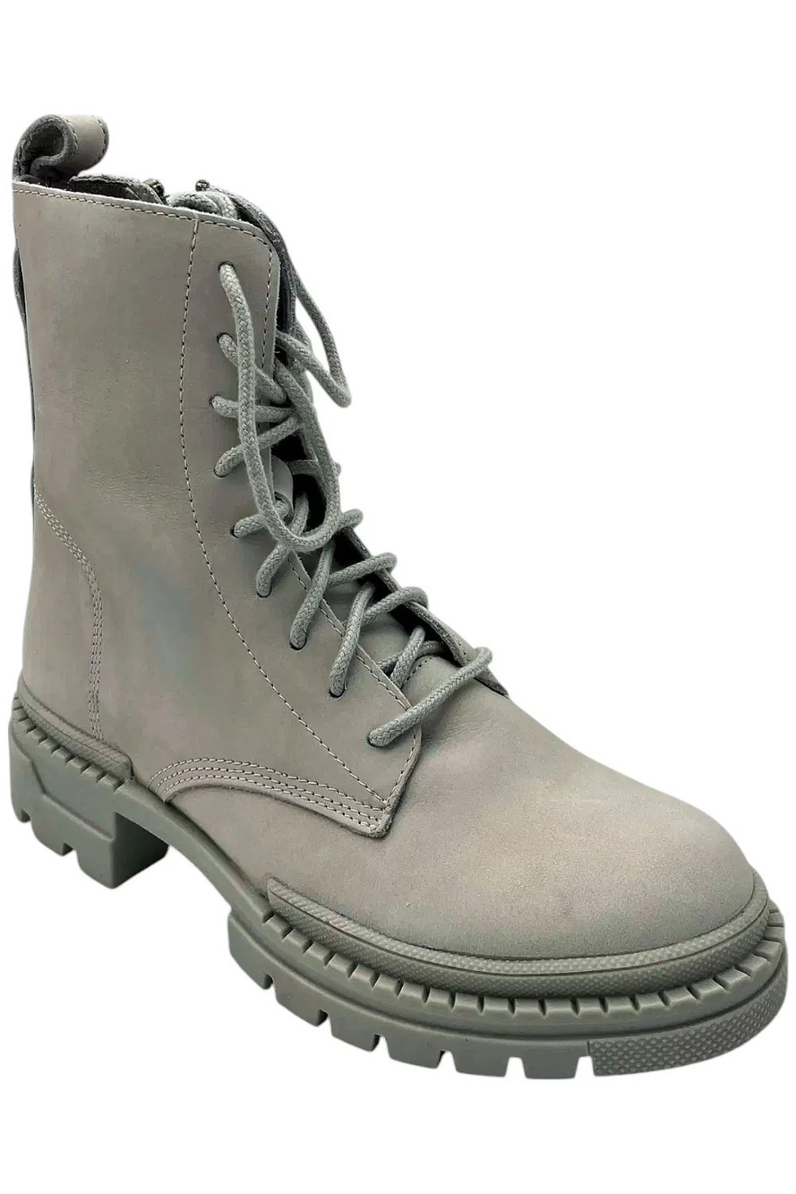 Steve Madden Women's Jamisyn Combat Boot Ice - Medium